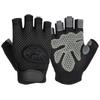 Fitness Band Wrist Gloves Running Mountaineering Anti-Wear Half Finger Gloves Training Outdoor Cycling Sports Fitness Gloves