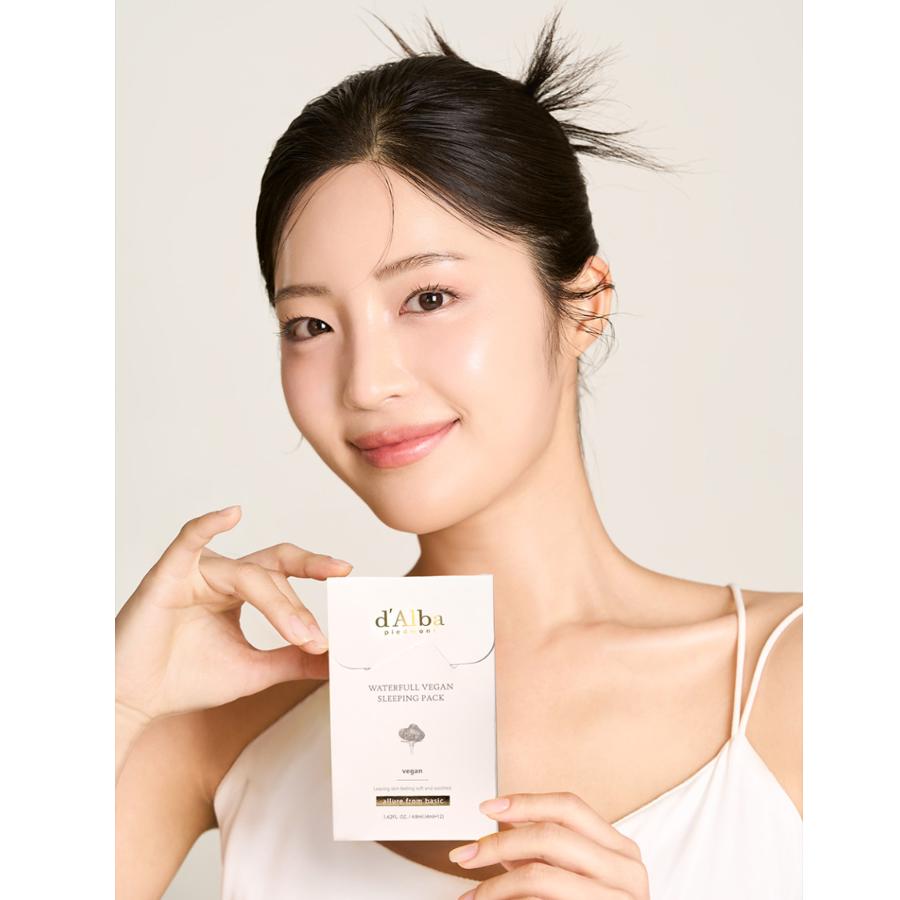 d’Alba Waterfull Vegan Sleeping Pack 1BOX (4ml 12pcs)