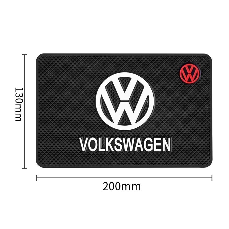 Car Dashboard Non-slip Mat Phone Key Storage Pad For Volkswagen VW Polo Golf T5 Caddy T4 Touran GTI Passat Scirocco Tiguan GTD Ce9