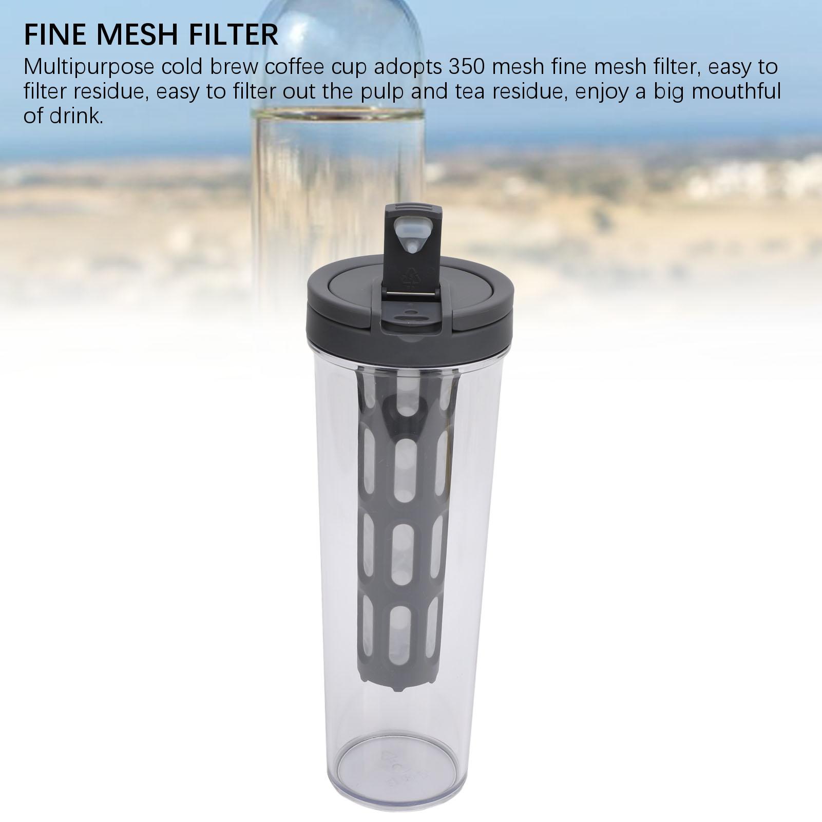 

1000 мл Кофейник для колд брю Многоцелевой Большой вместимости Безопасный Герметичный Кувшин для колд брю Холодный