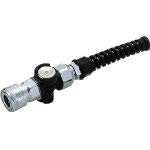 

Nitto Kohki Duster coupler with spring mating hose size x nut, 6.5 10.0mm DCS-65PNG срібний