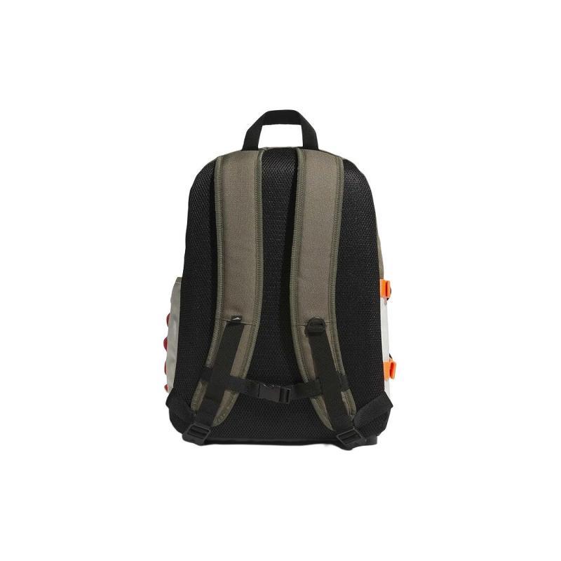 Adidas Recycled Polyester Backpack Medium Size Unisex Green Adidas JF6558