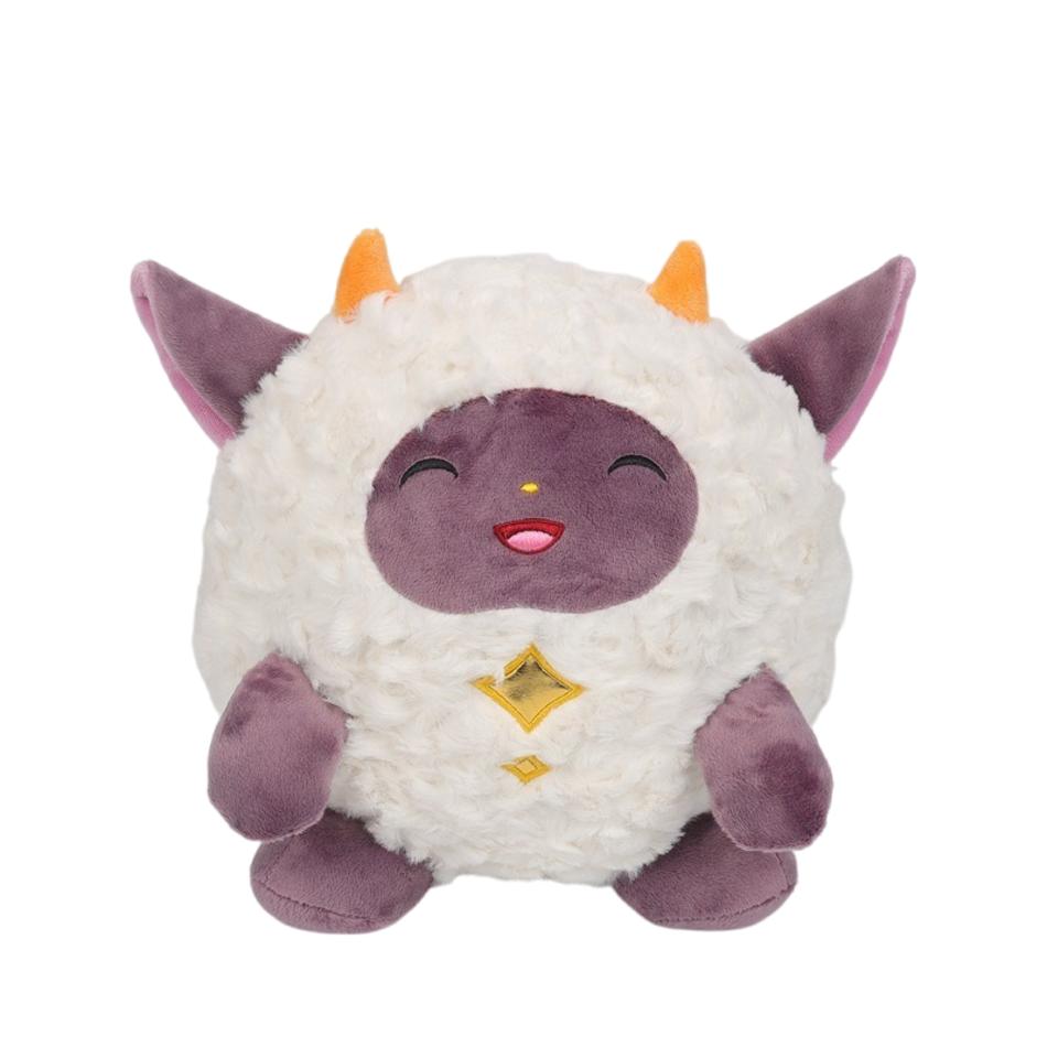 15-23cm süße Palworld Plüschtiere Kawaii Anime Donnerbär Stofftier Spiel Monster Plushie Puppen Kinder Fans Geburtstagsgeschenke Dez white