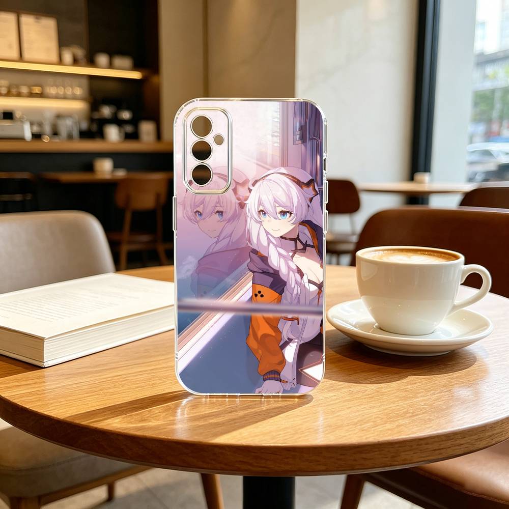 K-kiana Honkai-i impact Game Phone Case Transparent Silicone Soft For SamsungA10,12,20,21S,30,31,40,50,51,52,70,71