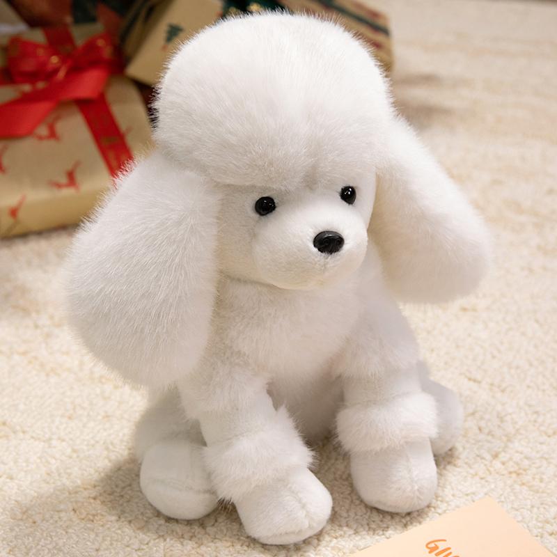 25/35cm Cartoon Cute Poodle Plush Doll Pillow Long Hair Big Ears Dog Plush Toy Animal Stuffed Home Decoration Gift For Children