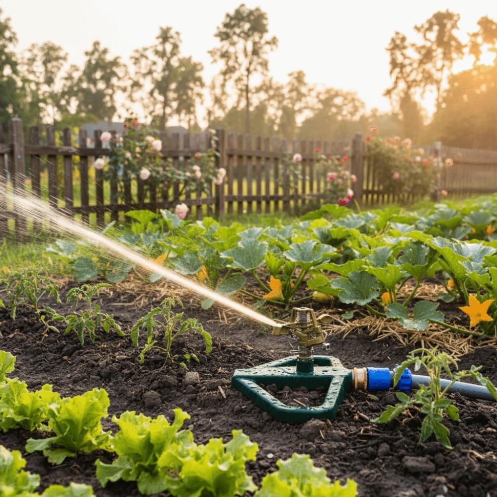 Zinc Zinc Zinc Alloy Construction Garden Hose Sprinkler Oscillating Sprinkler  Yard Sprinkler