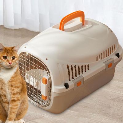 Cat Aviation Box Dog Crate Puppy Pet Supplies Breathable Carrier Cage for Small Medium
