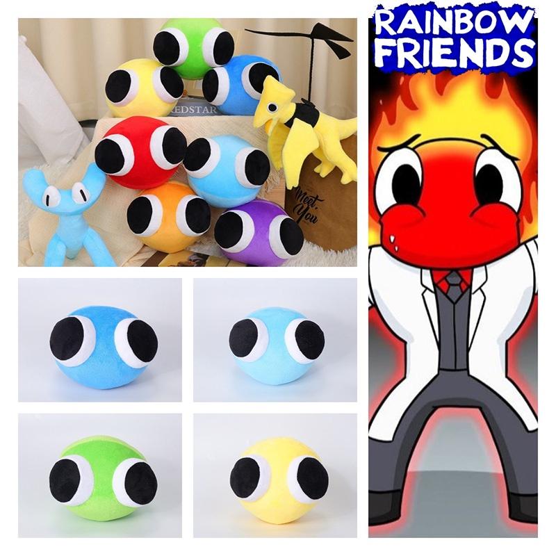 Rainbow Friends Kapitel 2 Dinosaurier Plüschtier für Kinder, Weicher und kuscheliger kurzer Plüsch, PP-Baumwollfüllung, 15 cm, Lustiges Cartoon-Design