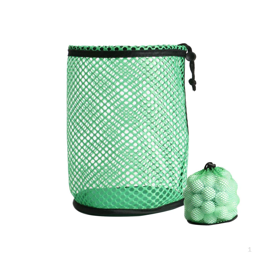 Durable Golf Ball Storage Bag, Pouch Table Tennis Bag Accessories Carrying Holder Organizer for