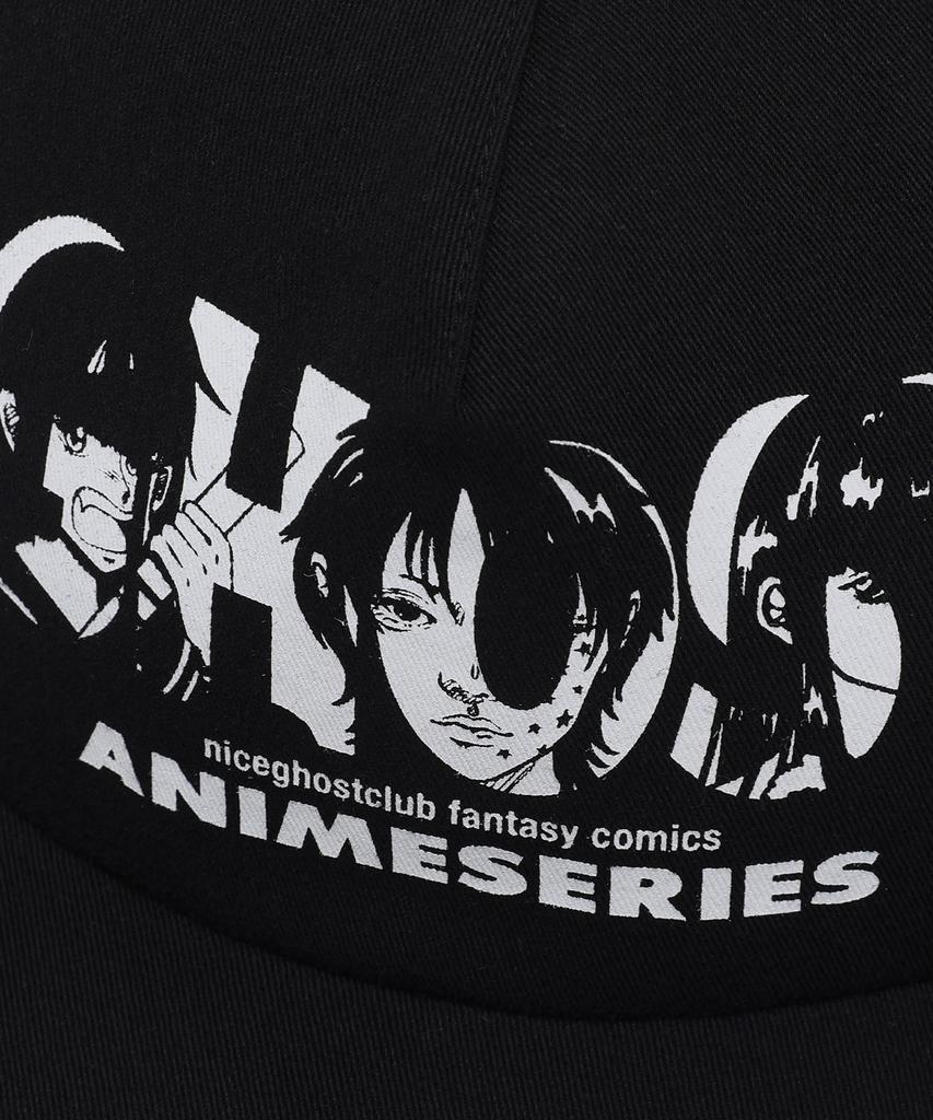 NICEGHOSTCLUB Ghost Anime Series Cap_Black(Ng2Esuab28A)