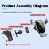 Auto Mobile Cell Stand for Volkswagen VW Passat B7 B6 R36 2006~2015 Car Mount Air Vent Phone Bracket Gravity Holder Accessories