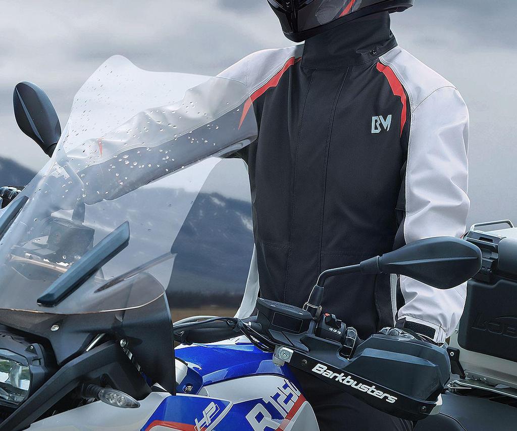 Pánský voděodolný větruodolný motocyklový pláštěnkový set a kalhoty