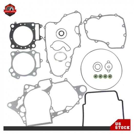 For Honda 2006 2007 2008 Trx450er Valve Cover Gasket Set Top Bottom End