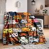 1pc Kawaii Cats Blanket Warm,Perfect for Camping And Travel, Making It a Great Gift for Any Season Yy250904166