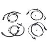 4pcs Front and Rear ABS Wheel Speed Sensor ABS Skid Control Sensor Wire Compatible for Ram 1500 2013-2018,for Ram 1500 Classic 2019 Replace