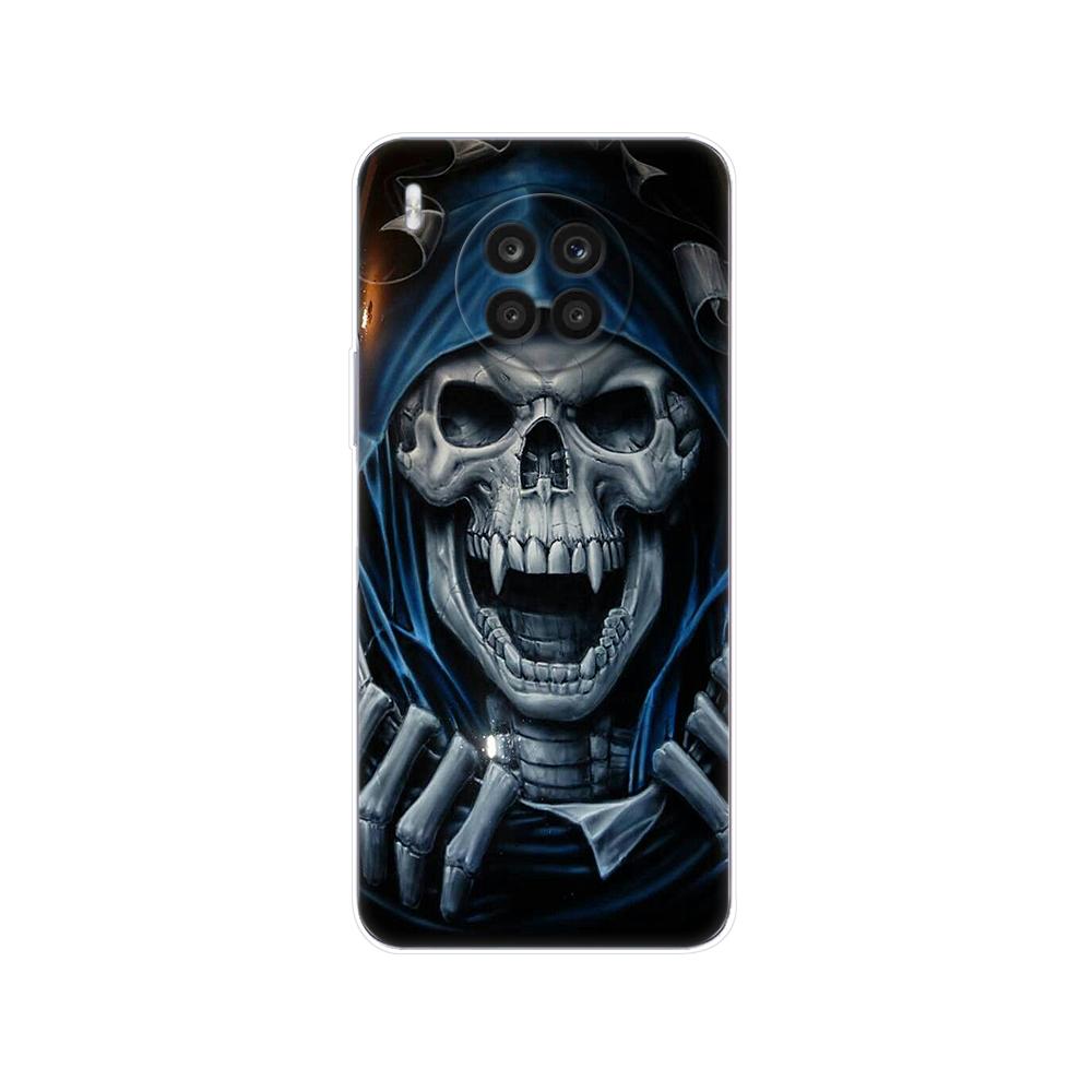 For Honor 50 Lite Case 6.67 Inch Silicon Back Cover Phone Case For Huawei Honor 50 Lite Soft Case TPU Bumper 50Lite Light Funda