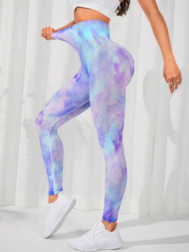 Women's High-Waisted Peach Butt Lifting Yoga Pants - Seamless, Quick-Dry, Skinny Fit