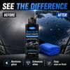 Spray de Recubrimiento Nano Cerámico y Cera Reparadora de Arañazos, Sellador de Pintura de Coche a Prueba de Polvo e Impermeable, Pulido de Alto Brillo y Protección