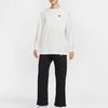 Nike Sportswear Logo Loose Fit Long Sleeve Drop Shoulder T-Shirt Women Tops Sail-White IB1670133