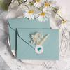 25 Pcs Self Adhesive Wax Seal Stamp Stickers for Wedding Envelopes Dry Floral Wax Seal Sticks Wedding Wax Seal Sticker Backing