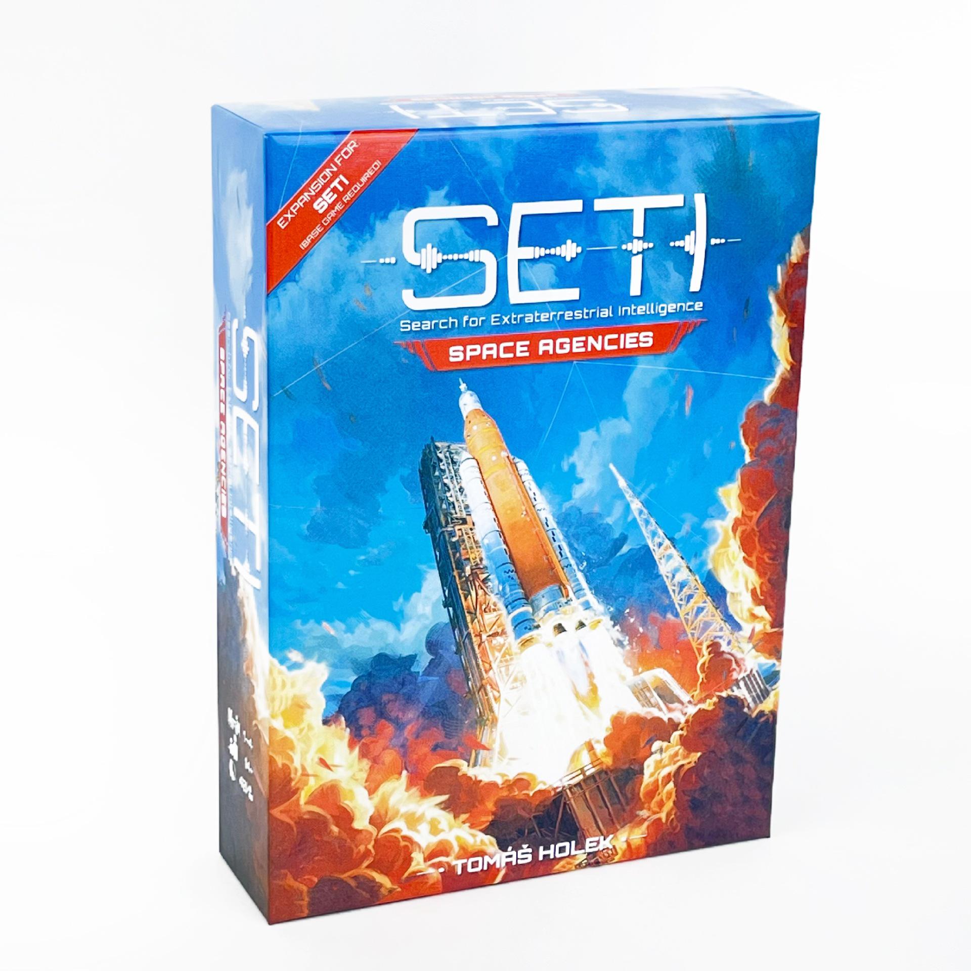 Наблюдение за звездами SETI: Расширение Космического Агентства - Казуальная английская карточная игра для 1-4 игроков