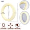 2PCS 54mm Silicone Steam Ring for Breville Espresso Machine 878/870/860/880/810/840/450/500 and Sage 880/878/875/870/810/500, BPA-Free Grouphead