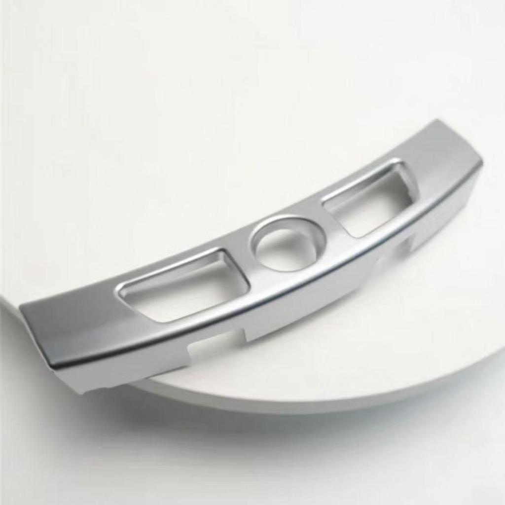 BMW 7 Series F02 Armrest Box Switch Latch Trim (2009-15) - Silver
