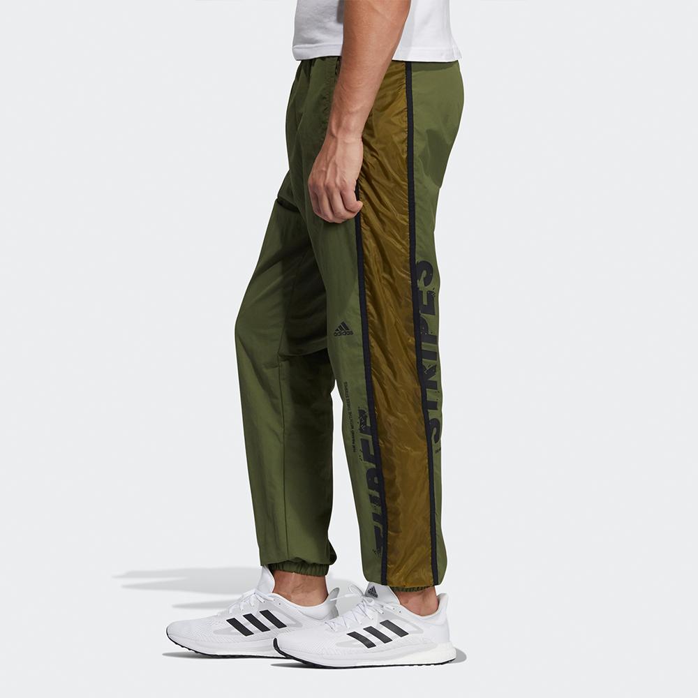Adidas Woven Tapered Joggers Men Bottoms Green GL8683