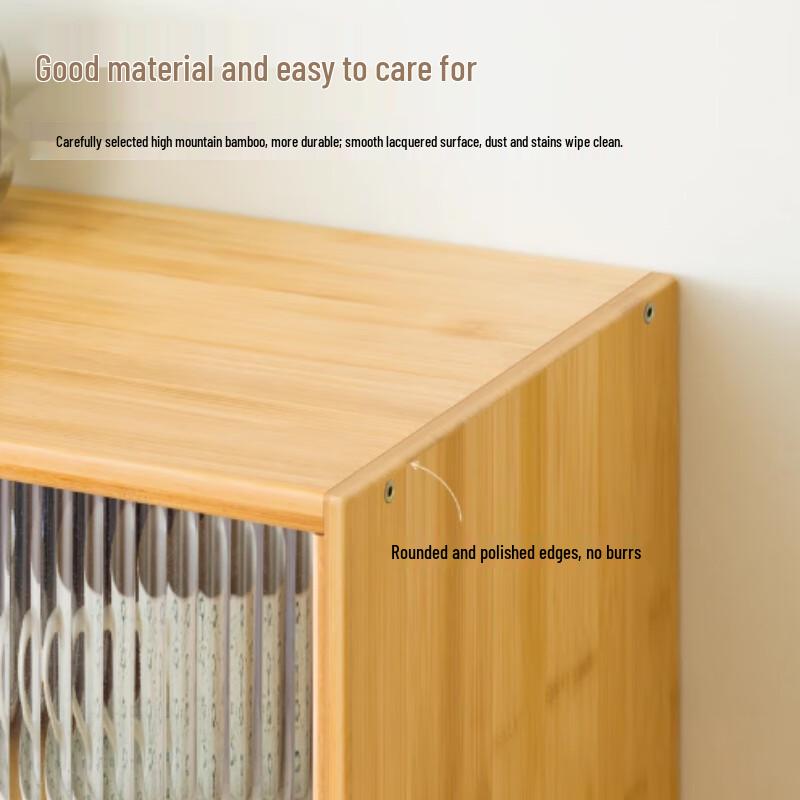 Modern Carbon Steel Dustproof Glass Display Cabinet for Cups