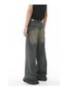 Men's Retro Hong Kong Style High-Waisted Wide-Leg Jeans | 2025 Seasonal New Arrivals