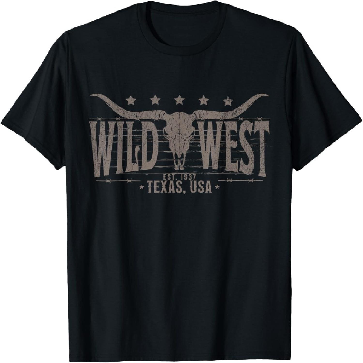 Cow Bull Skull Longhorn Skull Western Country Music Trip T-Shirt XXXXXL разноцветный