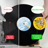 Anti Static Record Mitten Handler Protectors Record Player Accesories With Soft Microfiber Material Protect Against Scratch Dirt