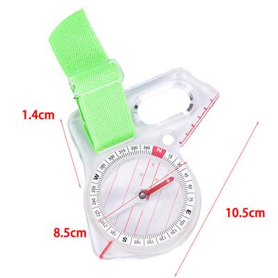 Thumb Compass Elite Competition Orienteering Compass Portable Compass Map Scale