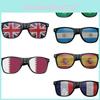 England France National Flag Pc Frame Sunglasses For Uv Protection