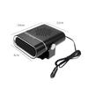 24V Car Heater Anti-fog Heater Car Windshield Defroster Fast Heat Car Heater Electric Cooling Heating Indoor Cold Heater