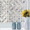 1 Roll Cuttable 3D Gemstone Window Film, Anti - Peeping, Electrostatic, UV Resistant, Detachable Opaque Sticker for Bathroom/Office/Kitchen