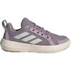Adidas Terrex Boat C Comfortable Non-Slip Durable Low-Top Outdoor Shoes Kids Shoes Purple Green JS0732