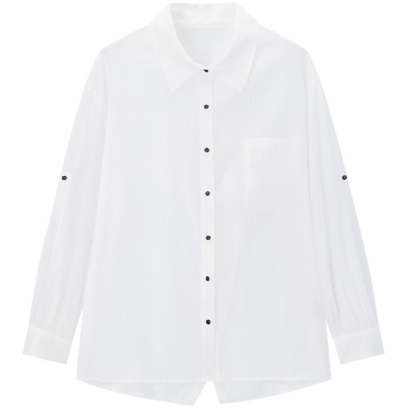 EICHITOO Women s Lyocell Acetate Blend Casual Shirt M