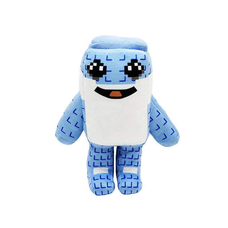 NOVÝ Steal A Brainrot Esok Sekolah Plyšák Horká Herní Periferie Plyšák Roztomilý Kreslený Ne. 9 Dům Plyšová panenka Hračka Dárek pro fanoušky her