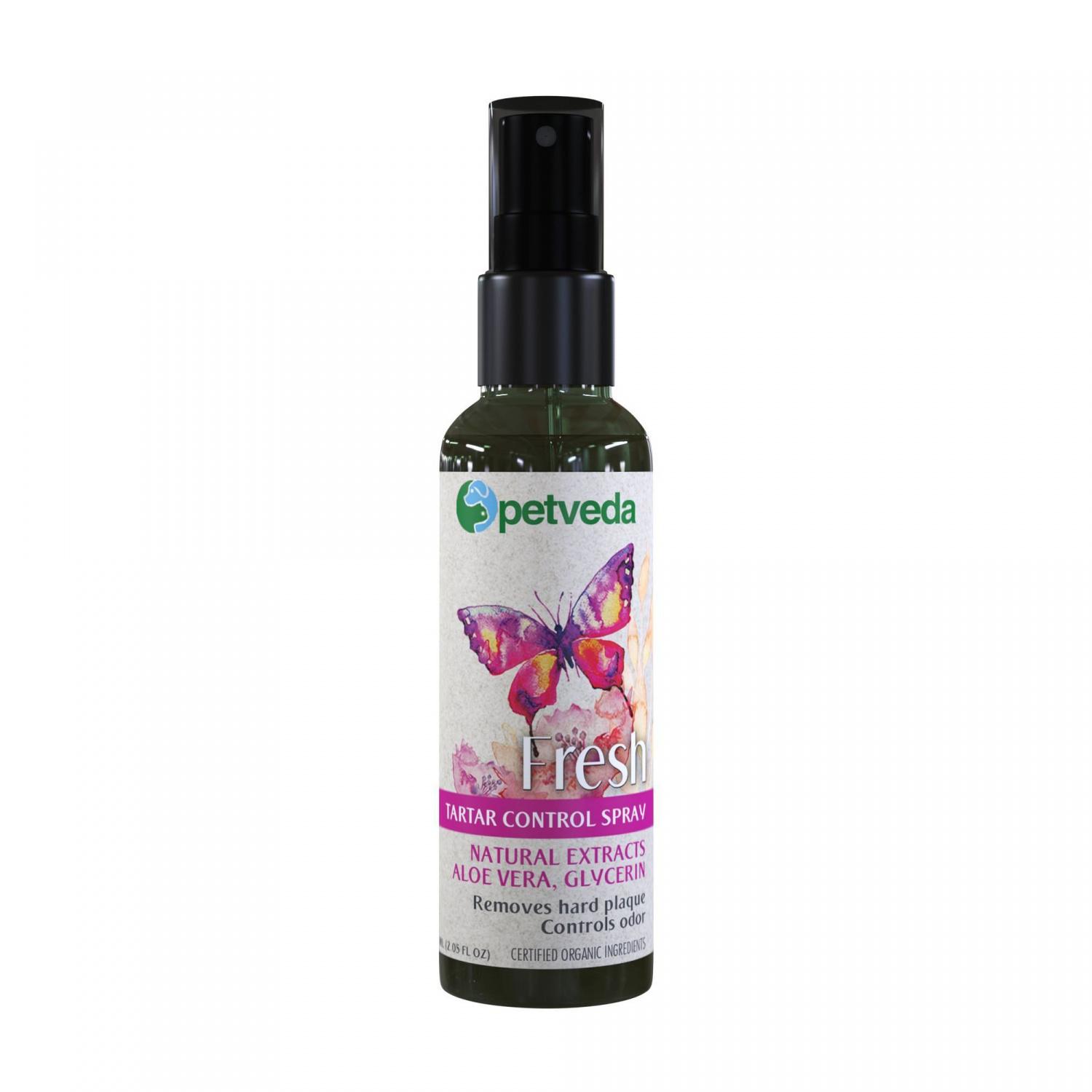 

Спрей от зубного камня для собак и кошек (60 мл), Tartar Control Spray, Petveda