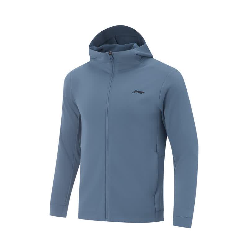 LI-NING Men s Knit Hooded Jacket DVA71-2 XL