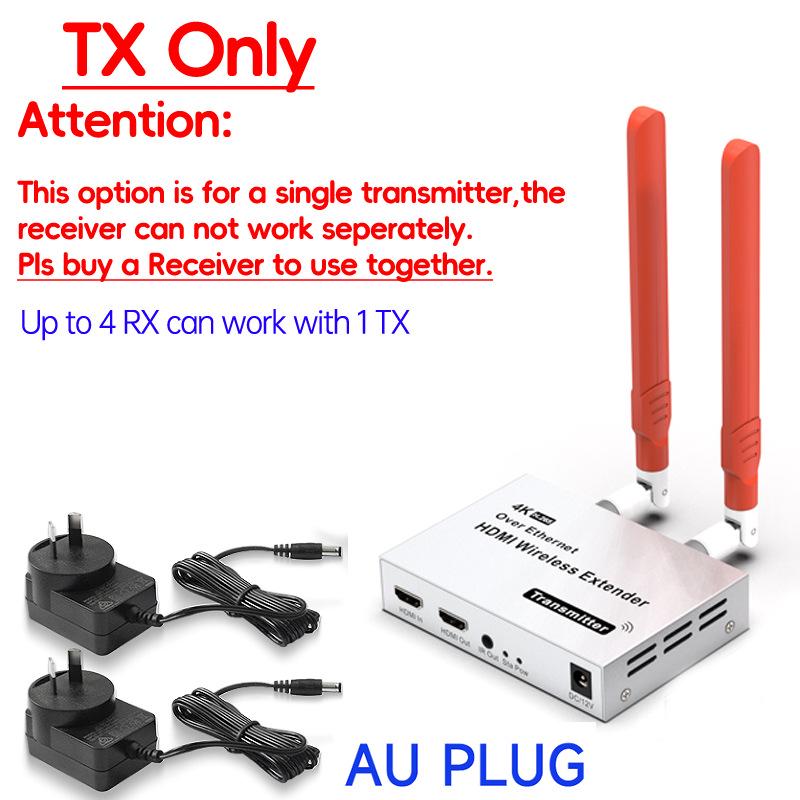 4K Wireless HDMI Extender and Receiver 150M for Screen Projection