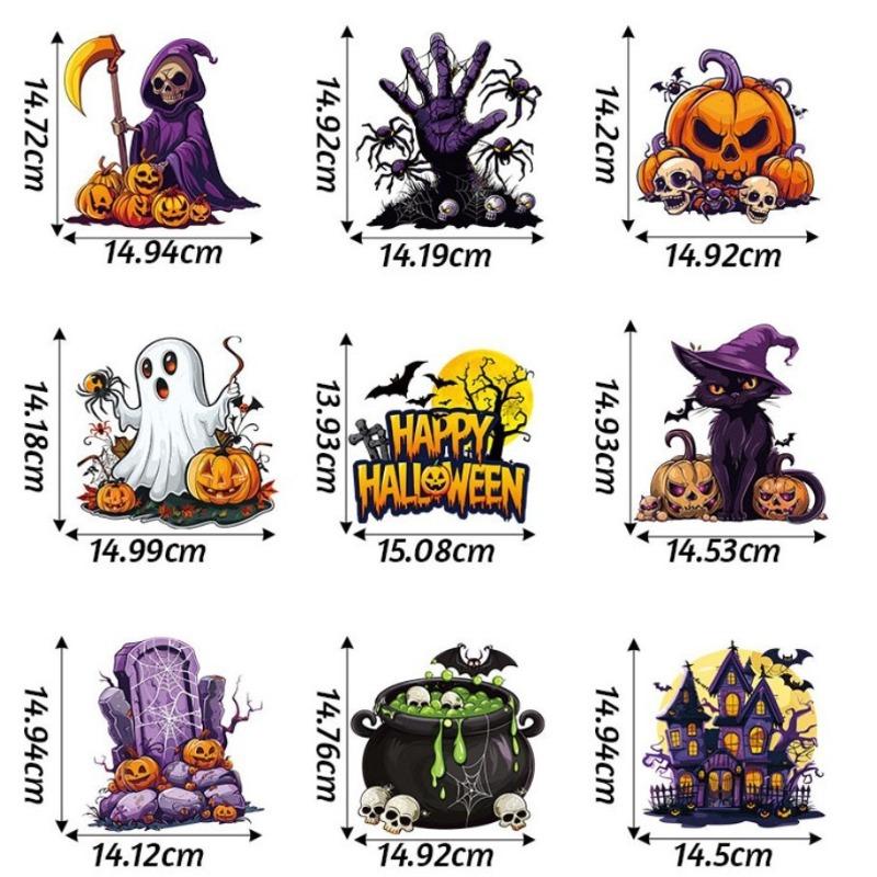 Halloween honeycomb ornaments, party decorations, ghost festival, bat, pumpkin, ghost desktop honeycomb table