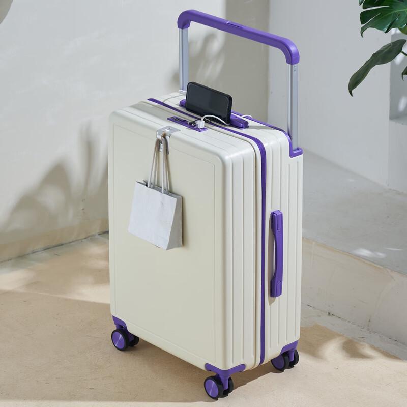 TianYin Lightweight ABS+PC Hardside Spinner Luggage 26 Inch