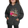 Sweatshirts For Teen Girls Hoodies Long Sleeve Drawstring Pullover Cute Printed Oversized Hoodie Christmas