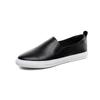 The New First-layer Cowhide Women's Shoes Are Simple, Soft, Flat-bottomed and Comfortable, Lazy Shoes, Overfitting Lefu Genuine Leather  Shoes.