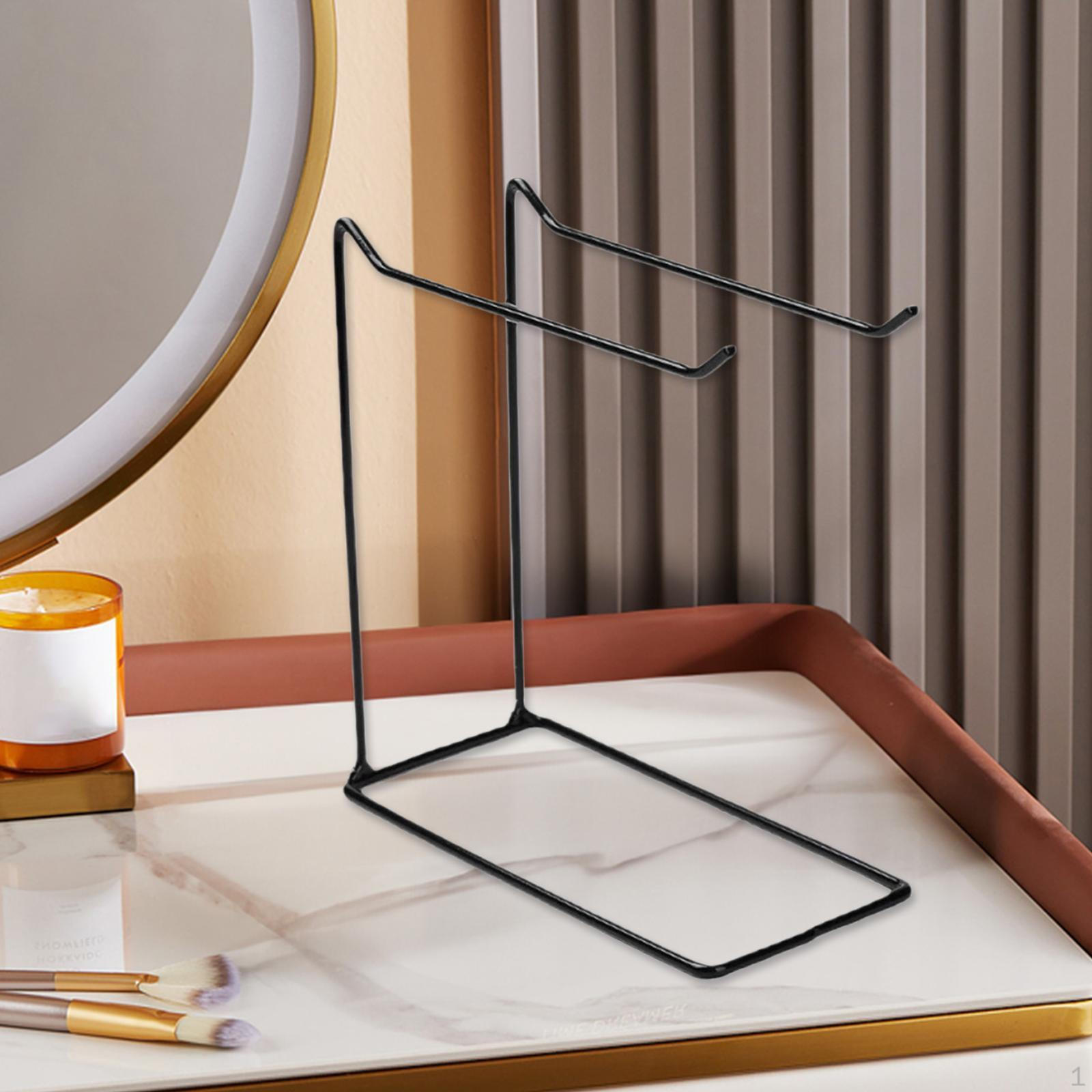 

Стойка-подставка для украшений, Железный современный органайзер-вешалка для ожерелий для подвесок, ободков, часов