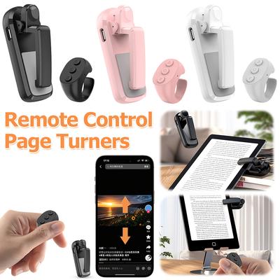 Scrolling Ring Wireless Finger Shutter Remote Control Page TurnerMobile Phone Controller RC Page Turners for Kindle Paperwhite