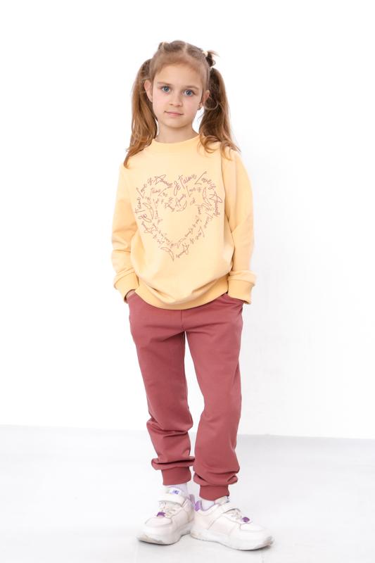 Girls' Sportswear Set with Sweatshirt and Joggers Any season 6063-057-33-7-1 HC