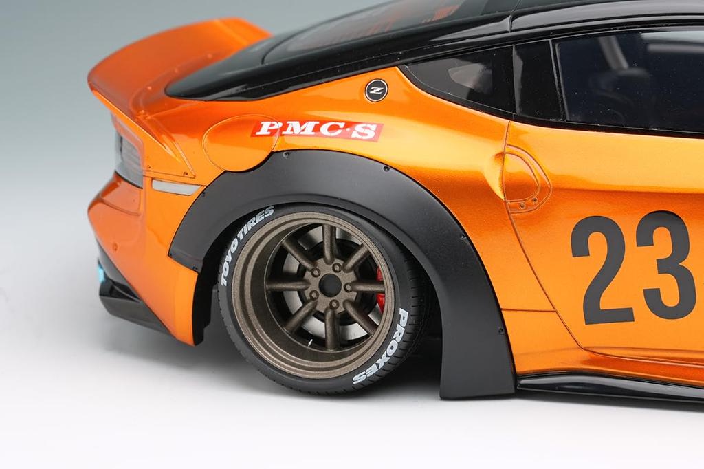 Make Up EIDOLON Lb Nation Fairlady Z Watanabe Candy Finished EML137A 1/18 (RZ34) (RS 8-spoke Wheels) Gold, Model,